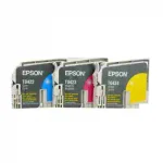 Ink cartridges Epson T0422-T0424 - compatible and original OEM