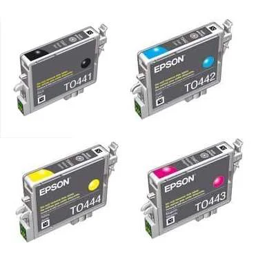 Ink cartridges Epson T0441-T0445 - compatible and original OEM