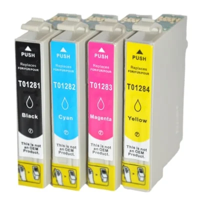 Ink cartridges Epson T1281-T1285 - compatible and original OEM