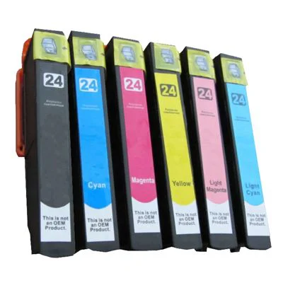 Ink cartridges Epson T2421-T2426 - compatible and original OEM