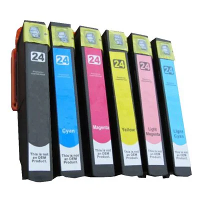 Ink cartridges Epson T2431-T2436 - compatible and original OEM