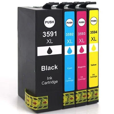 Ink cartridges Epson T3591-T3594 - compatible and original OEM