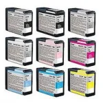 Ink cartridges Epson T5801-T5809 - compatible and original OEM
