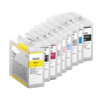 Ink cartridges Epson T8501-T8509 - compatible and original OEM