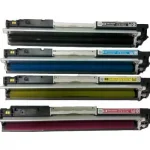 Toner cartridges HP 126A - compatible and original OEM