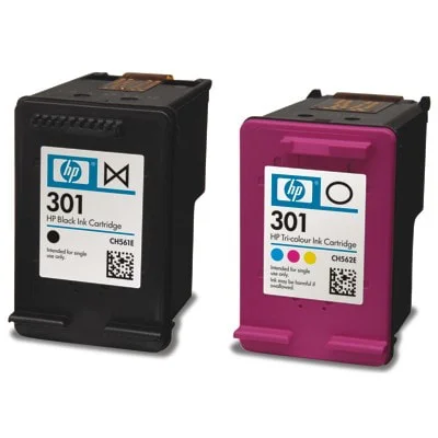 Ink cartridges HP 301 - compatible and original OEM