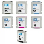 Ink cartridges HP 38 - compatible and original OEM