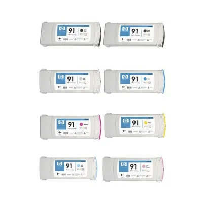 Ink cartridges HP 91 - compatible and original OEM