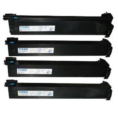 Toner cartridges KM TN-213 CMYK - compatible and original OEM