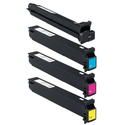 Toner cartridges KM TN-613 CMYK - compatible and original OEM