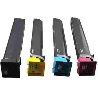 Toner cartridges KM TN-713 CMYK - compatible and original OEM