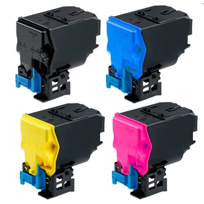 Toner cartridges KM TNP-51 CMYK - compatible and original OEM