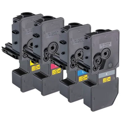 Toner cartridges Kyocera TK-5240 CMYK - compatible and original OEM