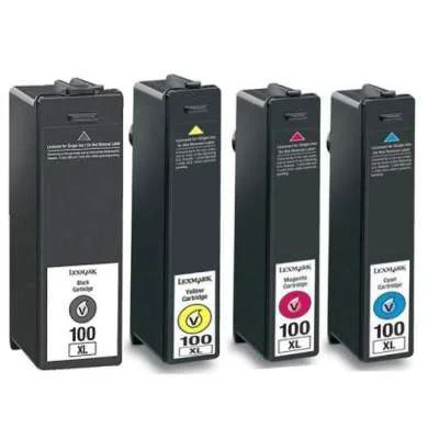 Ink cartridges Lexmark 100 - compatible and original OEM
