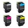 Toner cartridges Lexmark 70C0x - compatible and original OEM