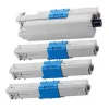 Toner cartridges Oki C511 - compatible and original OEM