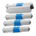 Toner cartridges Oki C511 - compatible and original OEM