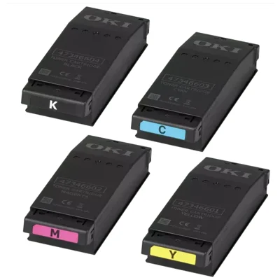 Toner cartridges Oki C650 - compatible and original OEM