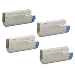 Toner cartridges Oki C710 - compatible and original OEM