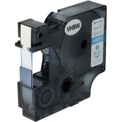 Compatible Tape D1-40911 for DYMO (D1-40911) (Transparent) (9 mm, 7 m, Transparent)