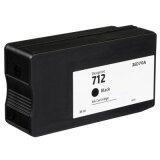 Compatible Ink Cartridge 712 XL for HP (3ED71A) (Black)