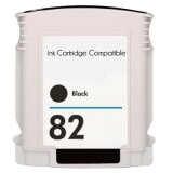 Compatible Ink Cartridge 82 (CH565A) (Black) for HP DesignJet 111