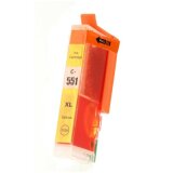 Compatible Ink Cartridge CLI-551 Y XL for Canon (6446B001) (Yellow)