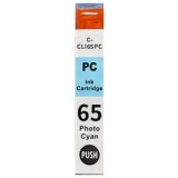 Compatible Ink Cartridge CLI-65 PC for Canon (4220C001) (Cyan Photo)