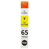 Compatible Ink Cartridge CLI-65 Y for Canon (4218C001) (Yellow)