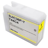 Compatible Ink Cartridge T44C4 for Epson (SJIC36P-Y) (Yellow)