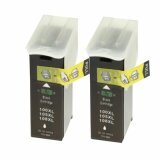 Compatible Ink Cartridges 100XL BK for Lexmark (14N0848) (Black)
