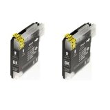 Compatible Ink Cartridges LC-980 BK (LC980BKBP2) (Black) for Brother DCP-195C