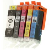 Compatible Ink Cartridges PGI-550/CLI-551 CMYK for Canon (6509B013A)