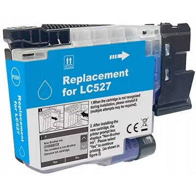 Compatible Ink Cartridge LC-527 C for Brother (LC527C) (Cyan)