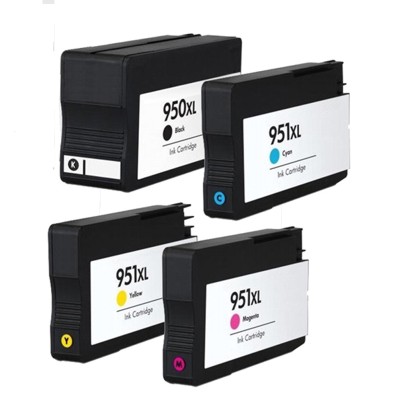 Color 951XL Printer Ink Cartridge NEW Genuine HP Black 950XL 