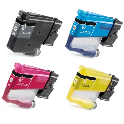 Compatible Ink Cartridges LC-527 XL CMYK for Brother (LC527XLVAL) (multi pack)