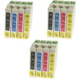 3x Compatible Ink Cartridges T0715 for Epson (C13T07154010)