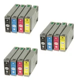 3x Compatible Ink Cartridges T7015 (C13T071540A0) for Epson WorkForce Pro WP-4535DWF