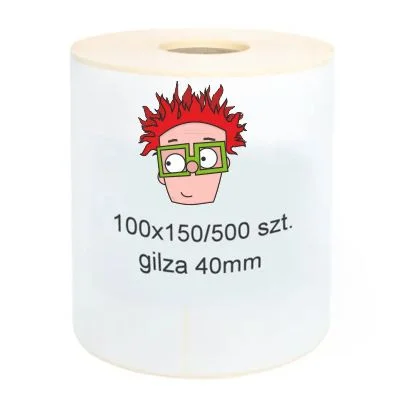 Compatible Label 100x150 mm for Zebra (DT-EZ-100x150) (White) (500 pcs)