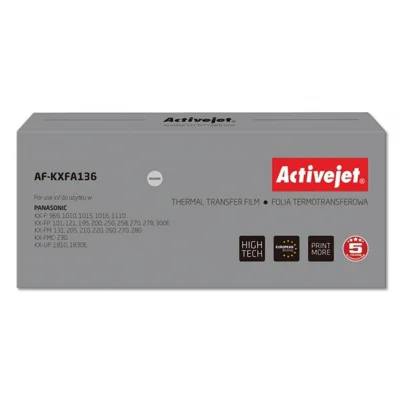Compatible Ink Film KX-FA136 for Panasonic (KX-FA136) (Black) (ActiveJet)