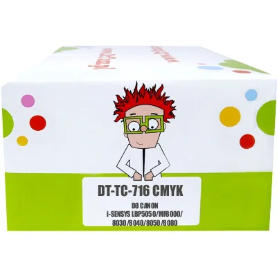 Compatible Toners CRG-716 CMYK for Canon (DT-TC-716 K) (multi pack)