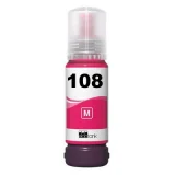Compatible Ink Cartridge 108 (C13T09C34A) (Magenta) for Epson EcoTank L8050