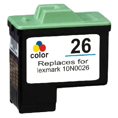 Compatible Ink Cartridge 26 for Lexmark (10N0026E) (Color)