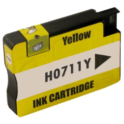 Compatible Ink Cartridge 711 for HP (CZ132A) (Yellow)