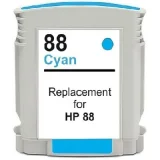 Compatible Ink Cartridge 88 XL (C9391AE) (Cyan) for HP OfficeJet Pro K550