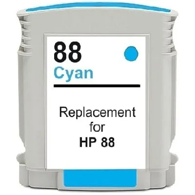 Compatible Ink Cartridge 88 XL for HP (C9391AE) (Cyan)