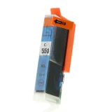 Compatible Ink Cartridge CLI-551 C XL for Canon (6444B001) (Cyan)