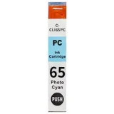 Compatible Ink Cartridge CLI-65 PC for Canon (4220C001) (Cyan Photo)