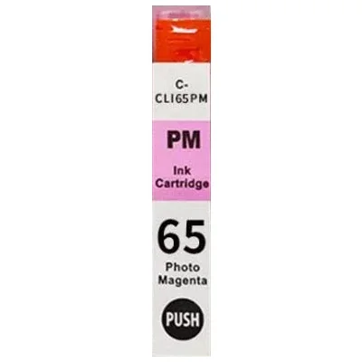 Compatible Ink Cartridge CLI-65 PM for Canon (4221C001) (Magenta Photo)