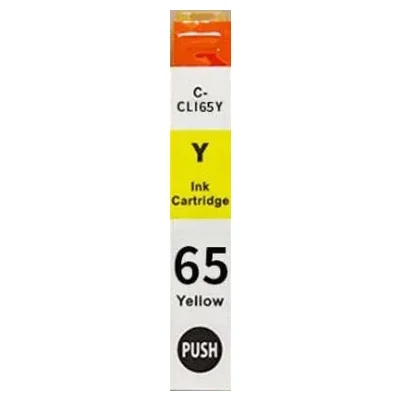 Compatible Ink Cartridge CLI-65 Y for Canon (4218C001) (Yellow)